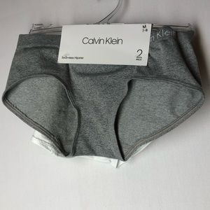 New! Calvin Klein girls underwear, M 7-8T 2 pairs